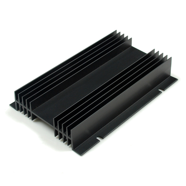 SS460 4" x6" x1" Aluminum Black Heatsink